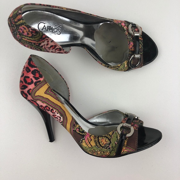 Carlos Santana Shoes - Carlos Santana Roulette Peep-toe Heels